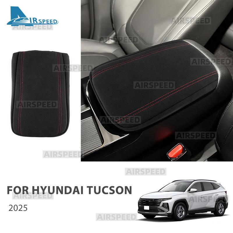 Car Armrest Box Cover For Hyundai Tucson NX4 2025 2026-UP Central Control Armrest Container Pad Auto Trim Interior Accessories