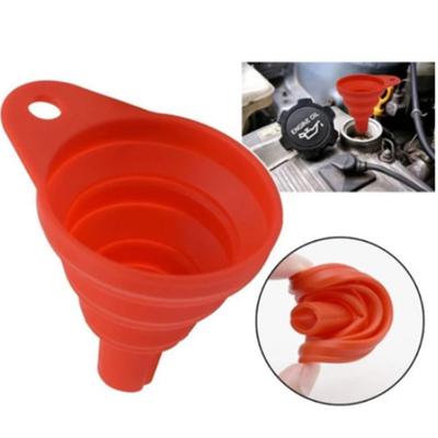 Car Funnel Collapsible Silicone Screen Space Saving