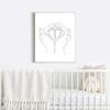 Minimalist Line Art Print Holding Hands Mom Child Hands Poster Nursery Wall Art Canvas Painting Nordic Love Family Wall Decor No Frame
