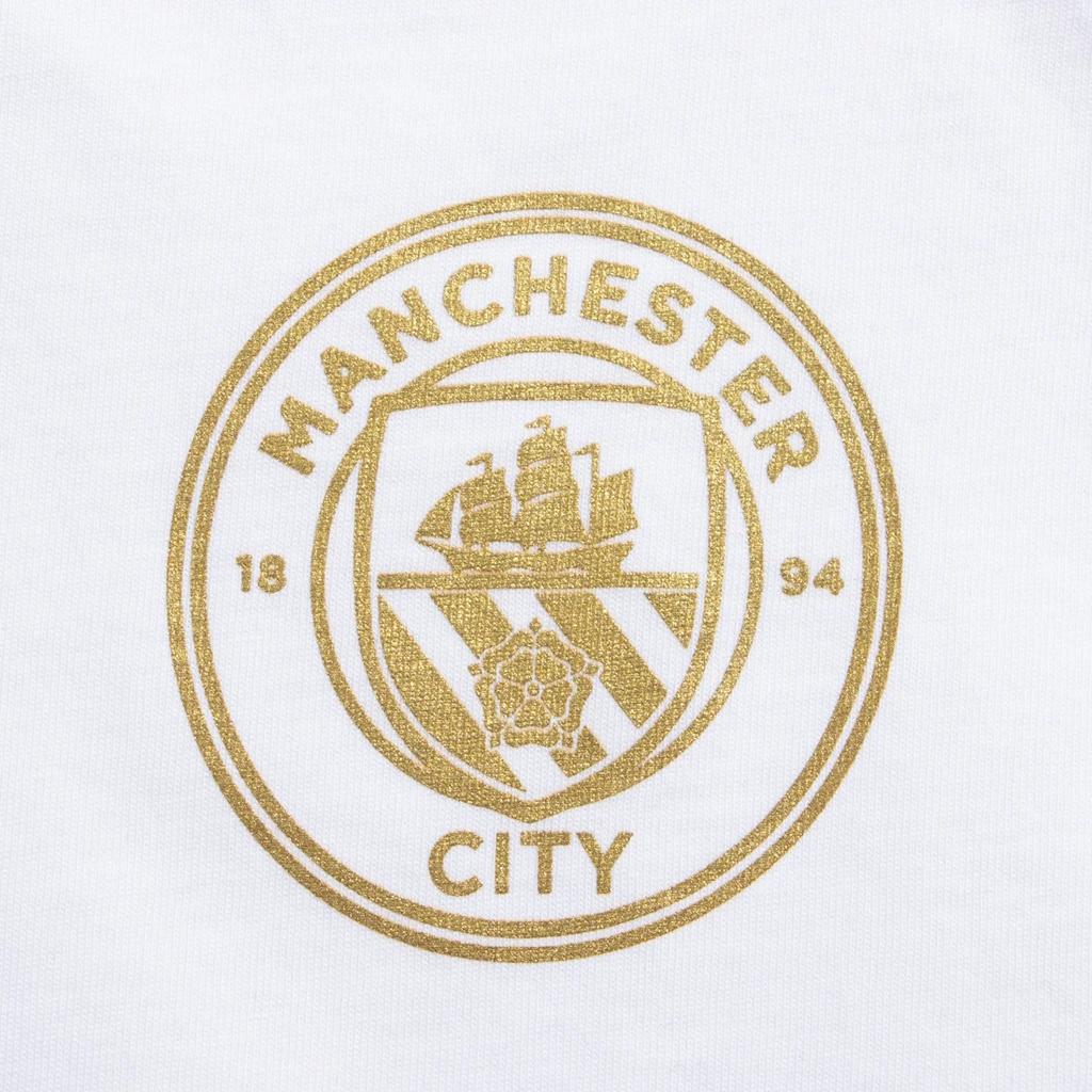 Puma X Mcfc Cny Manchester City Rabbit Year Series American Vintage Logo Letter Print Round Neck Pullover Short Sleeve T-Shirt Men Tops 772350-24