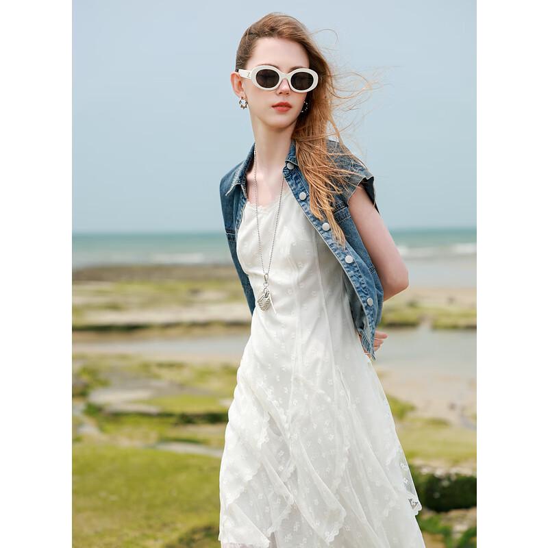 

Платье-ками на кружеве «Дейзи» Санкай S 155/80A