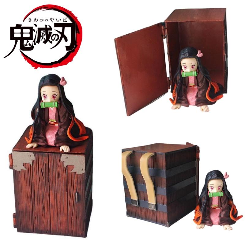 High-quality Pvc Nezuko Figure Perfect For Demon Slayer Fans
