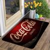Soft Drink Brand C-Coca C-Cola Hallway Carpet Washable Non-Slip Living Room Sofa Chairs Area Mat Kitchen Doormat Area Rug