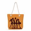 Multifunctional Rhythmic Gymnastics  Printed Thick Rope Shoulder Beach Bag 7580