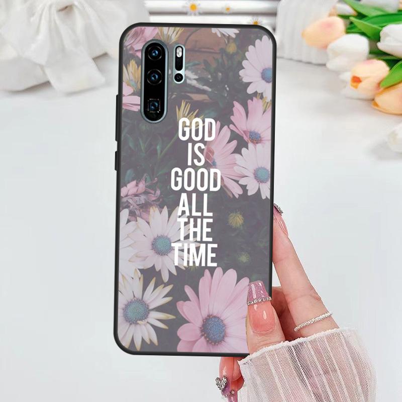 Bible Jesus Christ Christian Quotes Case For Huawei Nova Y90 Y70 Y61 Y60 5T Nova 9 10 SE 3i 7i 8i 11i P40 P30 Lite P60 Pro Case