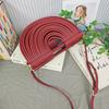 Bags Portable Woven Single-shoulder Diagonal Handbags Female Niche High-end Personalized Fashion
