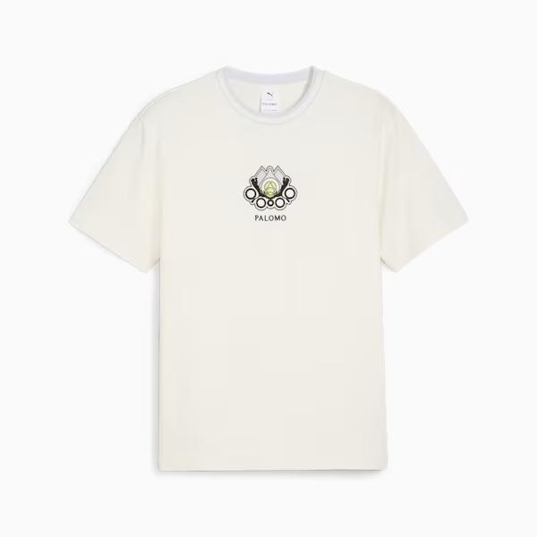 

Puma Футболка с круглым вырезом и принтом логотипа X Palomo SS24, унисекс, цвет теплый-белый 625558-65 2XL