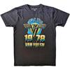 Van Halen - World Tour 78 - Black  T-shirt