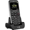 Doro Primo 368 5,84 cm (2.3) 92 g Noir, Graphite Téléphone pour Seniors - 360084