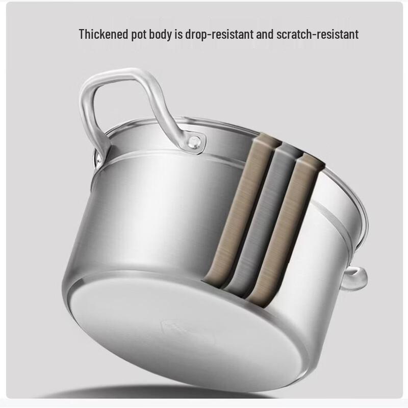 KOBACH 24cm 304 Stainless Steel Multi-Function Pot