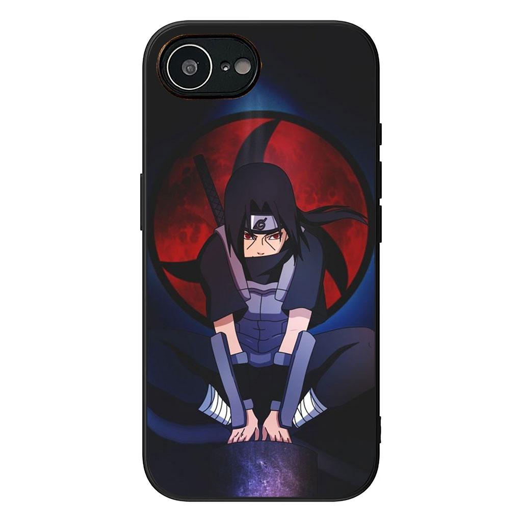 Itachi Uchiha Sasuke Narutos Akatsuki Cover for Apple iPhone 17 16 Plus 13 12 Pro Max Mini X XR ProMax 16E 15+ 16Plus Air Case