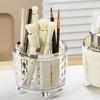 Rotating Pen Holder Desktop Makeup Brush Storage   Plastic Home Decoration for Cosmetics Pencil