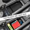 Car Center Console Armrest Storage Box for Peugeot 208 E208 2020-2026 ABS Interior Upgrade Accessories Organizer Tray