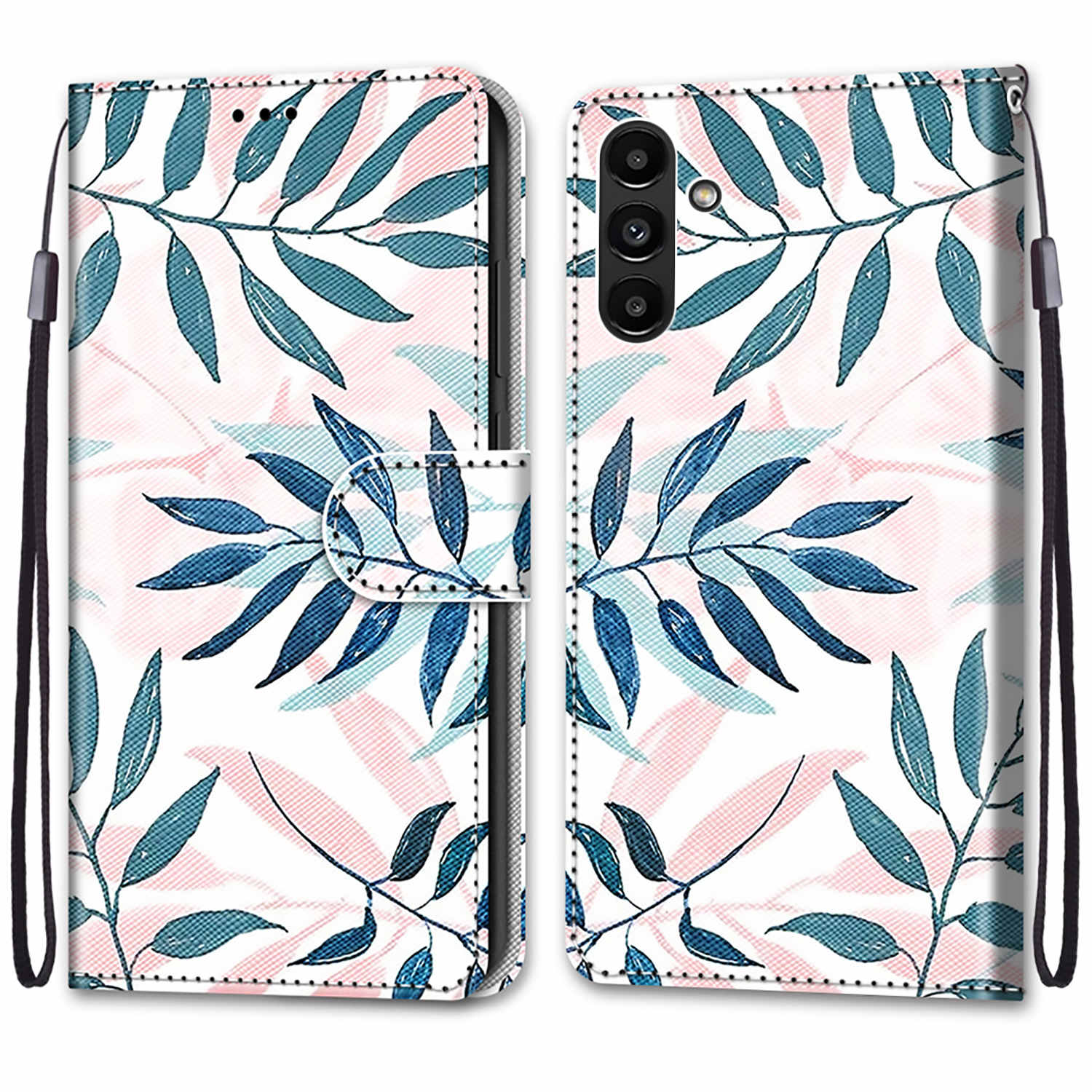 

Розкішний розписний шкіряний чохол Wallet Book Style Protective Cover для Samsung Galaxy A26 A36 A16 A55 A56 A35 A24 A25 A15 A05 A05s/Samsung A15 A14 A04S Samsung Galaxy A04S