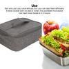 Oxford Cloth USB Heating Lunch Box Waterproof Food Warmer Durable Heated Lunch Bag  Travel