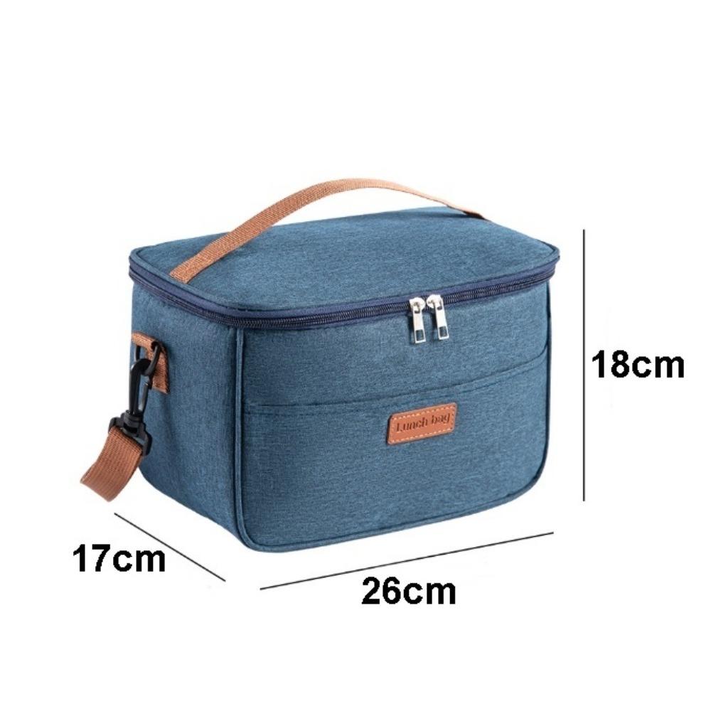 Portable Multifunctional Lunch Bag Large Capacity Thermal Waterproof Insulated Bag Travel Cooler Picnic Lunch Box Outdoor