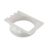 Easy To Install High-Quality Material Connector Exhaust Pipe Mobile Air Conditioner Duct Adapter Gray ABS Material