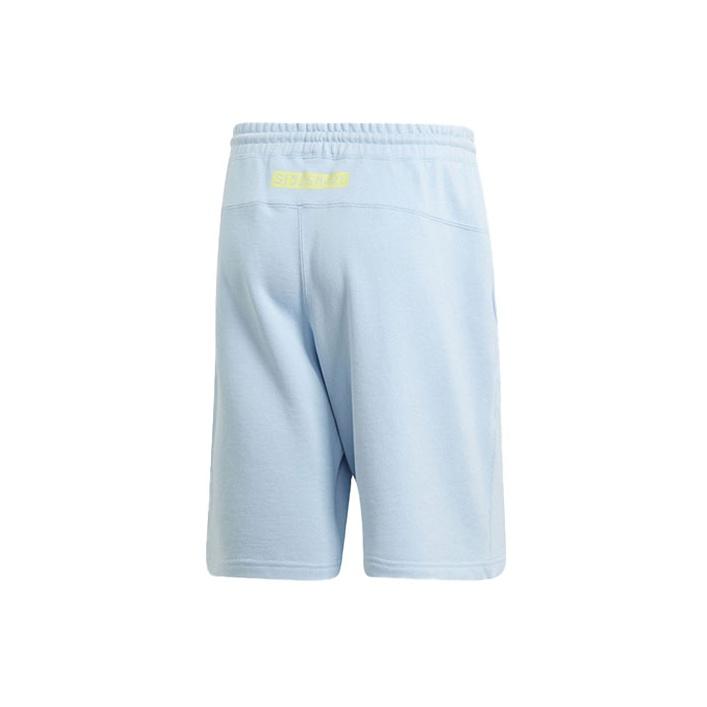 adidas Originals Clover Sports Casual Breathable Knit Comfort Loose Shorts Men Shorts Blue DV1942