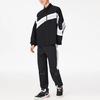 Li-Ning Colorblock-Hose mit Bündchen Herrenhosen Schwarz AYKS309-1