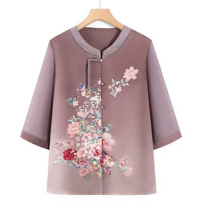 Chiffon Summer Shirts: Stylish, Lightweight Tops for Middle-Aged Women, Seniors, Moms, and Grandmothers