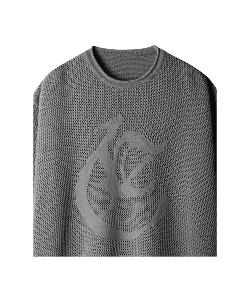 ETCE Circle Logo Knit (Gray)