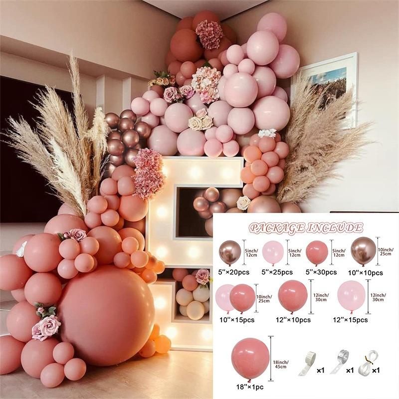 Balloon Set Wedding Birthday Party Arrangement Balloon Set Party Decoration Balloon Chain Set