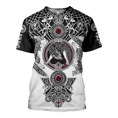 Printed Trend Men's T-shirt 3D T-shirt Fashion Digital Printed Short Sleeve Shirt