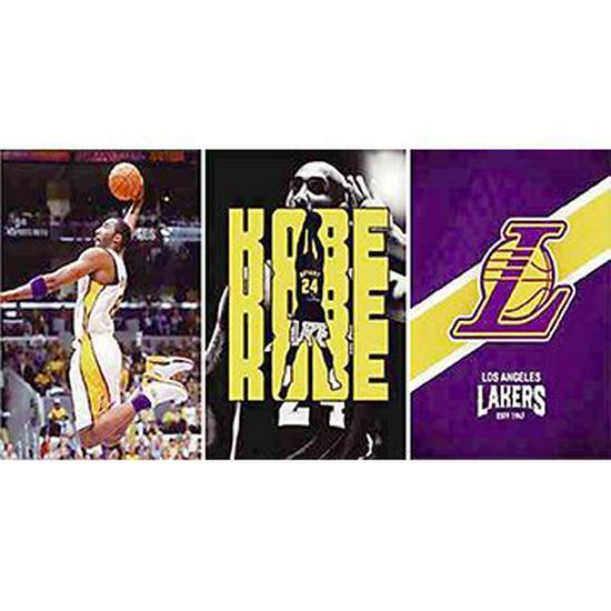 European & American 3D Stereo Sports Poster: Gradient Naked Eye Lenticular Art