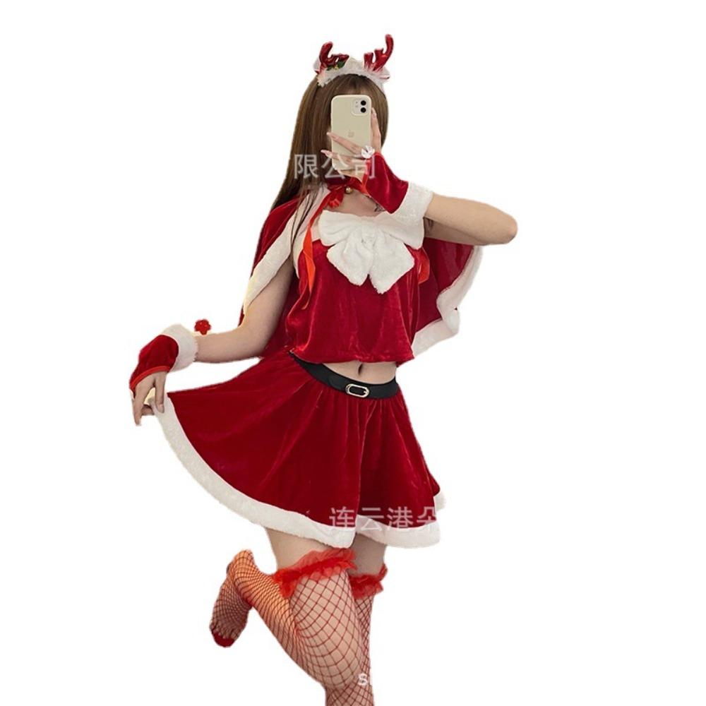 Christmas Costume Female Sexy Christmas Lingerie Uniform Suit Passion Bunny Cosplay Japanese Halloween Uniform