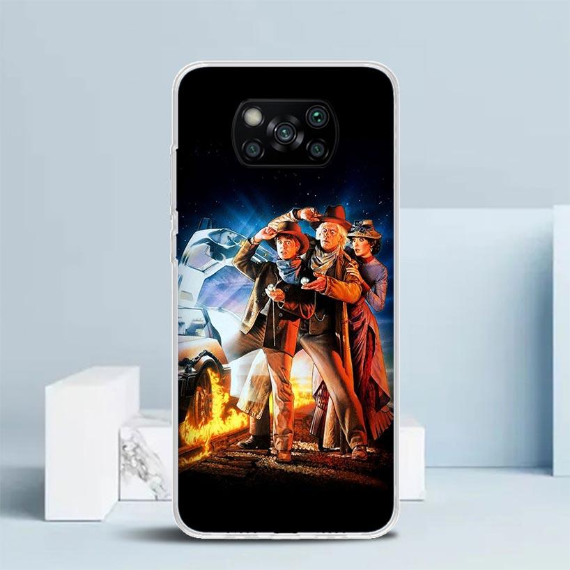 Back To The Future TV Phone Case For Xiaomi Poco F7 Ultra X5 X6 X7 Pro M7 Redmi 15C 15 13C 13 12C 12 10C 10 10A 9 9C 9A 9T Cover