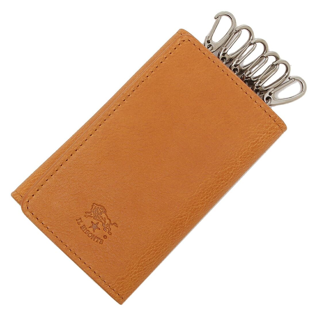 

Ключниця Коричнева IL BISONTE SKH142 PO0001 NA178N ORIUOLO NATURALE [IL BISONTE] [Товар]