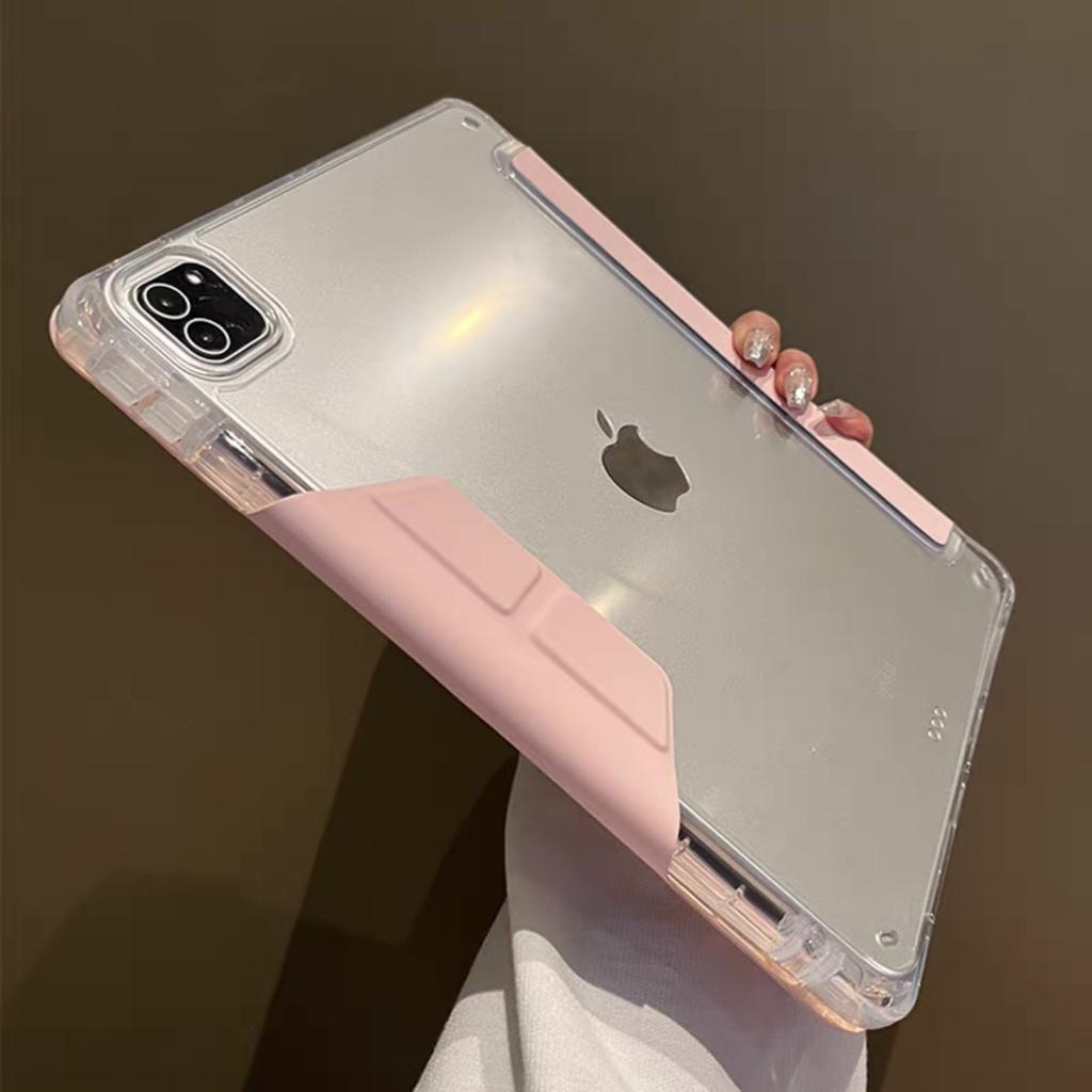 Case Magnetic for IPad Air 11th 11 4 5 10th 10.9 9.7 Cover IPad 7th 8th 9th Gen 10.2 3 10.5 11 with Y-Shaped Fold Clasp Funda
