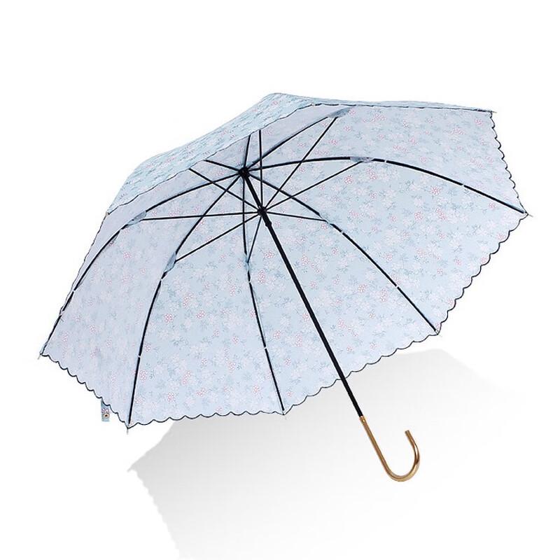 Floral UV Protection Folding Umbrella