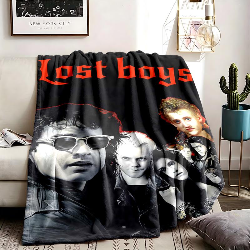 The Lost Boys Theme Blanket Suitable For The Sofa Camping And Travel Made Of Soft Flannel Material An Ideal Gift For Occasions Such As Birthday