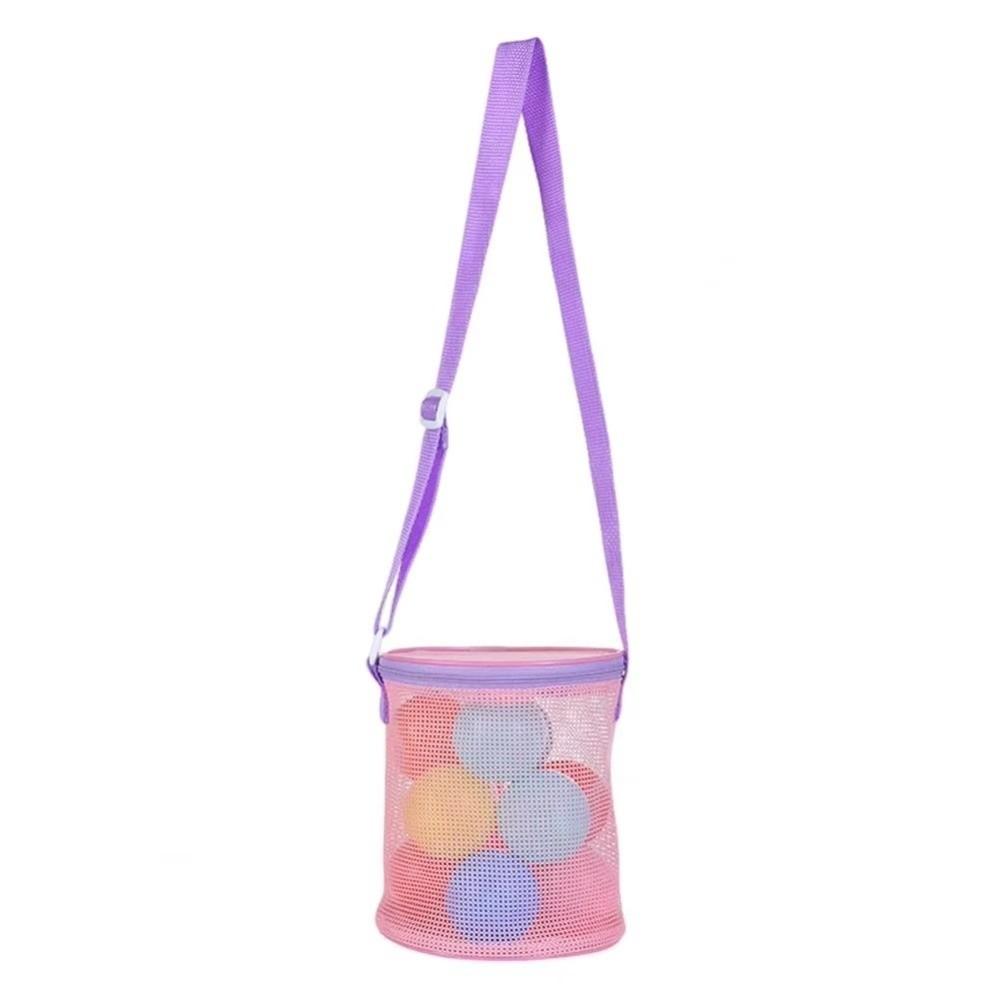 

Portable Shelling Collecting Tools Beach Mesh Bag Extra-Large Adjustable Straps Beach Storage Bags Net Backpack Bags Beach