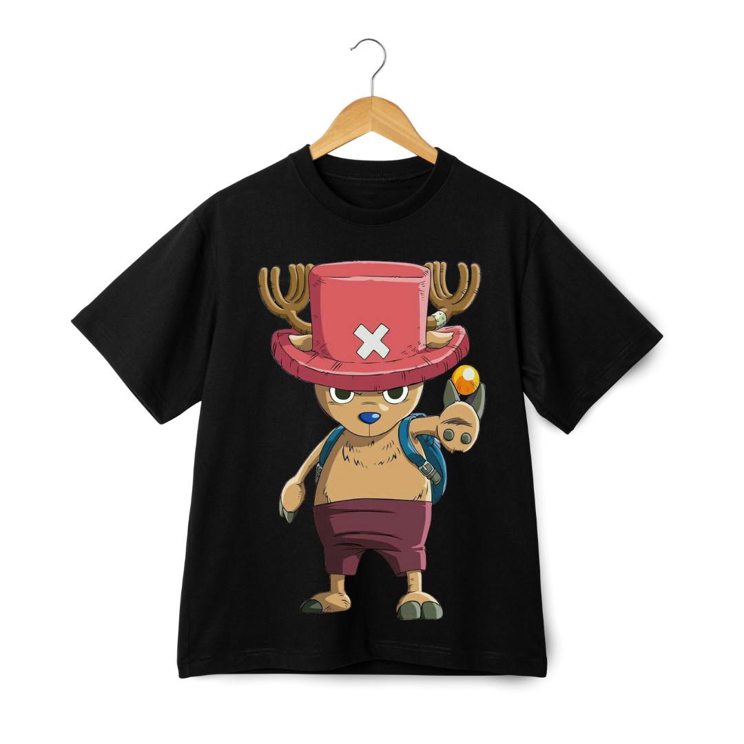 One Piece Chopper T-Shirt Mens Womens Tees Top – Tony Tony Chopper Anime Tee for Fans Cosplay Gift 2XL