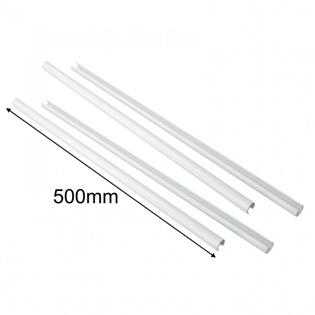 4pcs Radiator Pipe Covers 15*200mm 300mm 500mm Radiator Pipe Covers Black White