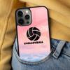 Volleyball Sport Soft Phone Case for iPhone 17 Air 16e Pro Max 15 Pro 13 14 Plus 11 12 MagSafe Magnetic Coque