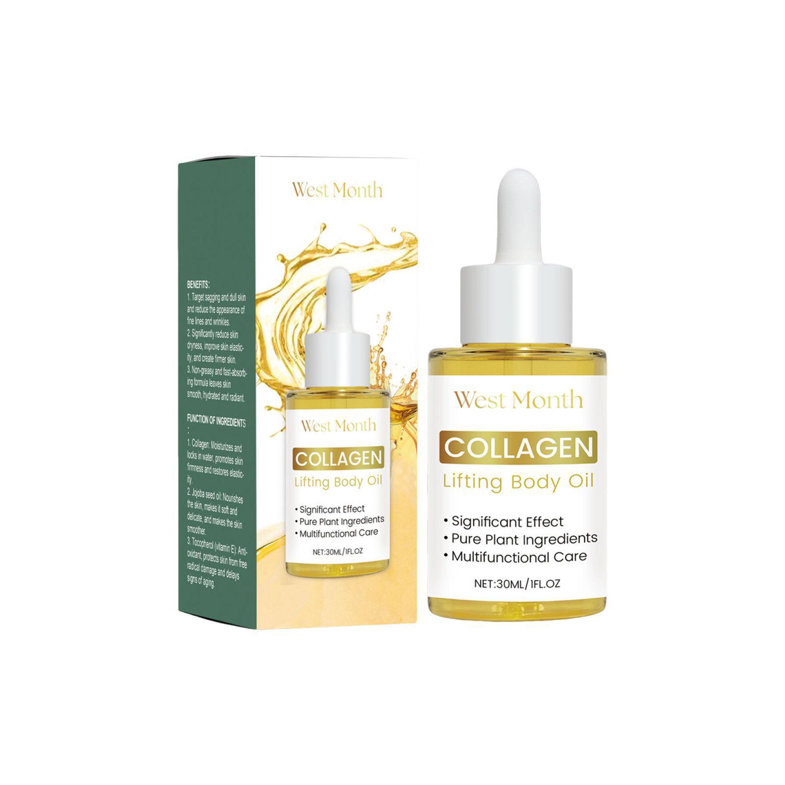 West Month Refreshing & Moisturizing Body Softening Oil
