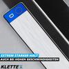 KLETTEX 2x Kennzeichenhalter Rahmenlos Nummernschildhalter selbstklebend KFZ