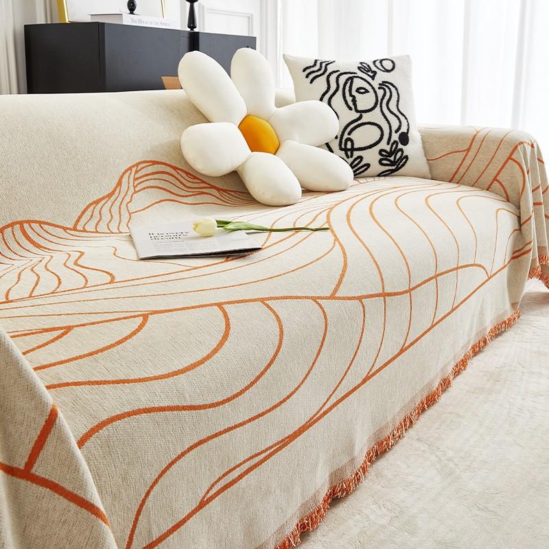 

Не царапающаяся ткань для чехла на диван. Простой высококачественный универсальный чехол для дивана. Подушка для одеяла. Универсальное нескользящее покрытие для дивана Four Seasons. 180*130cm