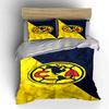 Yellow Continents, "C A" Initials. Bedding Sets Duvet Cover Sets Duvet Covers Pillowcases(1*Duvet Cover 2*Pillowcases Without Duvet Insert)