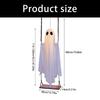 Unique Cloth Specters on Swing Figurine Enchanting Cloth Swing Specters Halloween Accessory for a Haunting Atmosphere