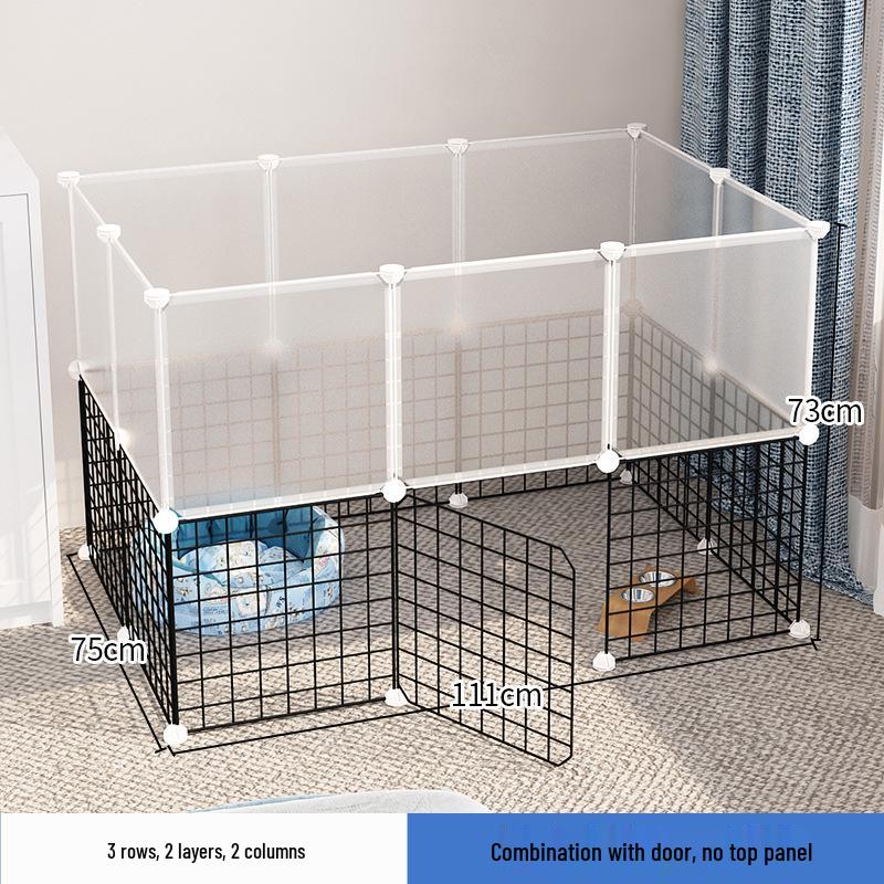 Pet Fence: Indoor Medium & Small Dog Gate, Barrier, & Stopper
