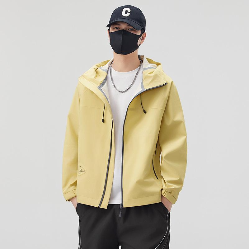 Spring And Autumn New American Functional Three-Proof Casual Boys Shirt Jacket Trendy Brand Jacket Outdoor Hooded Tide