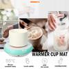 Magnetrührer Heizmatte Tassenunterlage Heiztasse Elektrische Matte Kaffeetablett Teetassenwärmer Tassenbereiter 3 in 1