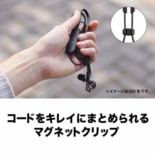 Audio-Technica ATH-CKS660XBT GM Kabellose Bluetooth-Ohrhörer mit tiefem Bass, Solid Bass und Mikrofon, Gunmetal (ATH-CKS660XBT GM)