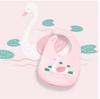 Waterproof Baby Bibs For Baby Kid Soft Silicone Feeding Bib Summer Baby Stuff Feeding Cartoon Print Girl Boy Bibs Burp Cloths