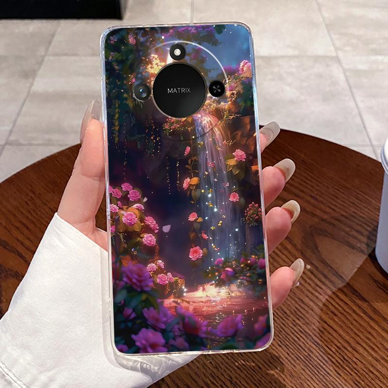For Honor X9C Smart 5G Casing Clear Luxury Cute Love Rabbit Funny Cool TPU Soft Silicone Phone Case HonorX9C Smart 5G Back Cover