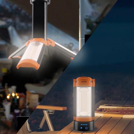 Camping Light with Bracket Rechargeable 90000mAh Camping Lantern Telescoping Waterproof Tent Light